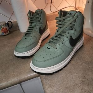 Nike AF1 Classic, Size 14, Green/White/Black